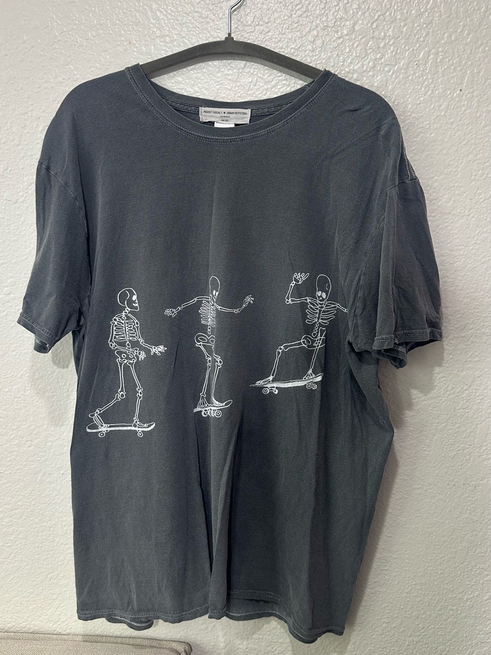 Urban Outfitters Skeleton Skate T-Shirt